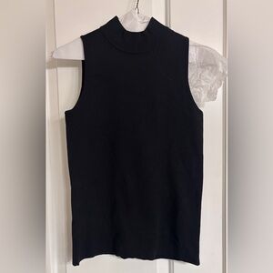 Ann Taylor Black Sleeveless Women's, Top Size XXS